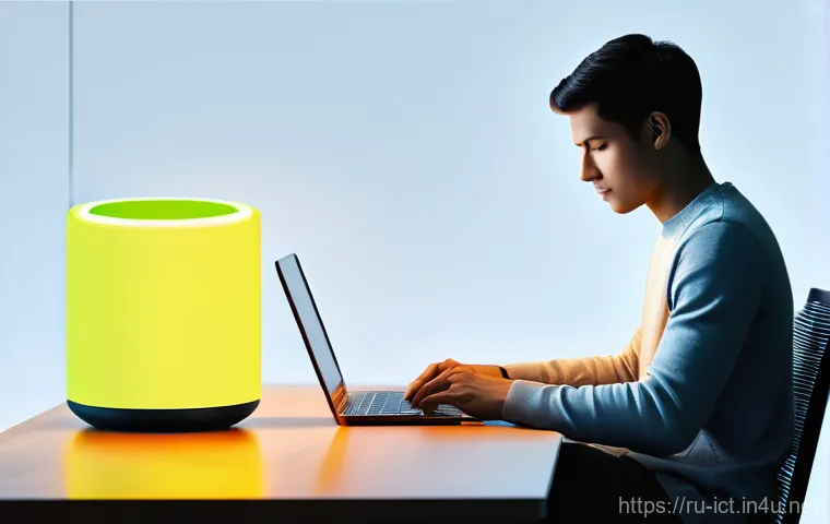 IoT 보안 및 프라이버시 - **Image Prompt 1: The Unease of a Compromised Smart Home**
A modern, well-lit living room in a s... IoT 보안 및 프라이버시 - **Image Prompt 1: The Unease of a Compromised Smart Home**
A modern, well-lit living room in a s...