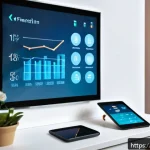 사물인터넷 통신 프로토콜 - A modern smart home interior featuring various IoT devices such as Zigbee and Bluetooth Low Energy s...